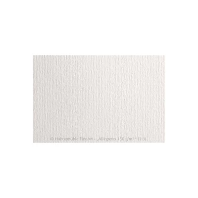 Hartie acuarela Hahnemühle Allegretto, alb deschis - 150 g - 43x61 cm