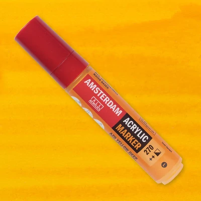 Talens Amsterdam marker acrilic, L - 270, azo yellow deep