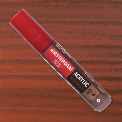 Talens Amsterdam marker acrilic, L - 411, burnt sienna