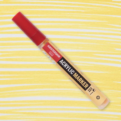 Talens Amsterdam marker acrilic, M - 223, Naples yellow deep