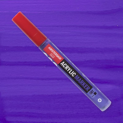 Talens Amsterdam marker acrilic, M - 507, ultramarine violet