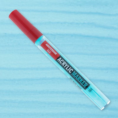 Talens Amsterdam marker acrilic, M - 551, sky blue light