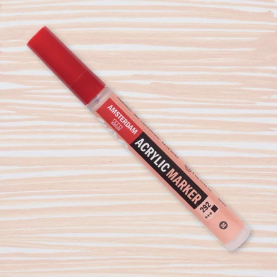 Talens Amsterdam marker acrilic, M - 292, Naples yellowish red light