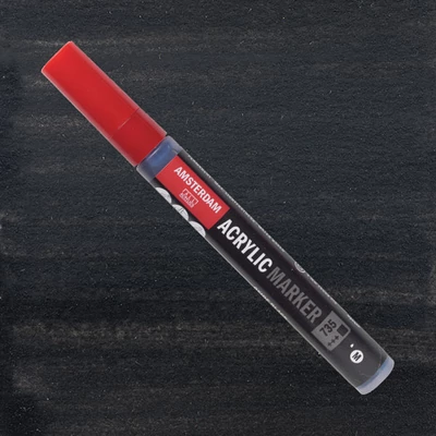 Talens Amsterdam akril filctoll, M, 735 - oxyde black