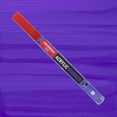 Talens Amsterdam marker acrilic, S - 507, ultramarine violet
