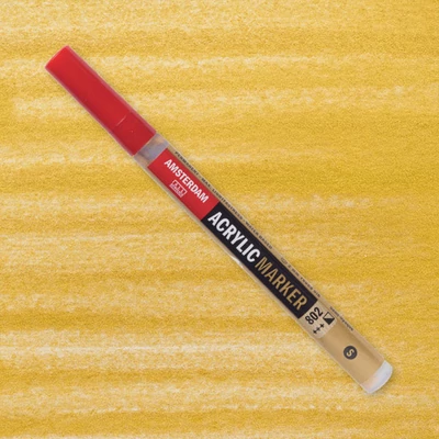 Talens Amsterdam marker acrilic, S - 802, light gold