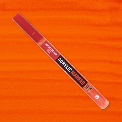 Talens Amsterdam marker acrilic, S - 311, vermilion