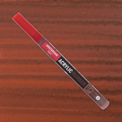 Talens Amsterdam marker acrilic, S - 411, burnt sienna