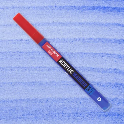 Talens Amsterdam marker acrilic, S - 504, ultramarine