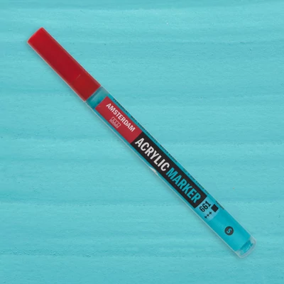 Talens Amsterdam marker acrilic, S - 661, turquoise green