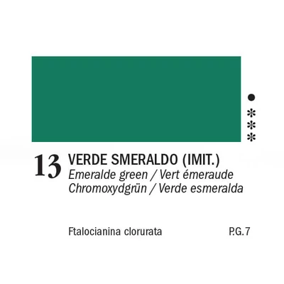 APA Color vopsea acrilică, 150 ml - 13, emerald green