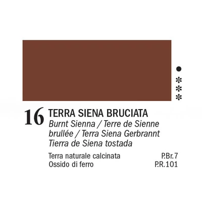 APA Color vopsea acrilică, 150 ml - 16, burnt sienna