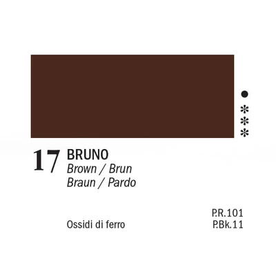 APA Color vopsea acrilică, 150 ml - 17, brown