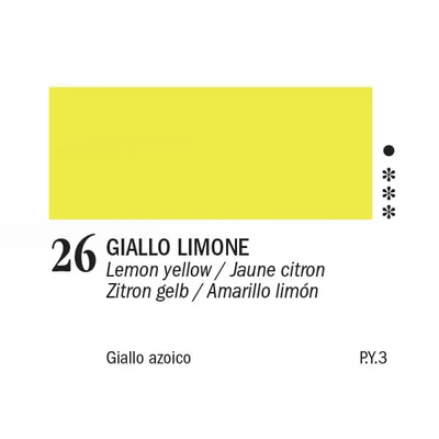 APA Color vopsea acrilică, 150 ml - 26, lemon yellow