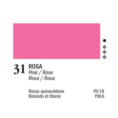 APA Color vopsea acrilică, 150 ml - 31, pink