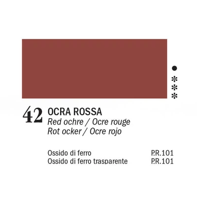 APA Color vopsea acrilică, 150 ml - 42, red ochre