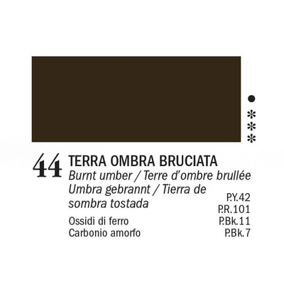APA Color vopsea acrilică, 150 ml - 44, burnt umber