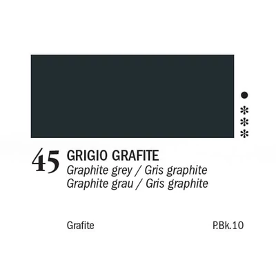 APA Color vopsea acrilică, 150 ml - 45, graphite grey