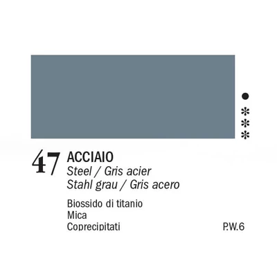 APA Color vopsea acrilică, 150 ml - 47, steel