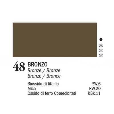 APA Color vopsea acrilică, 150 ml - 48, bronze