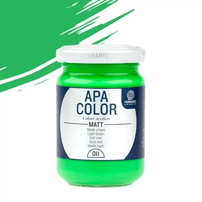 APA Color vopsea acrilică, 150 ml - 11, light green
