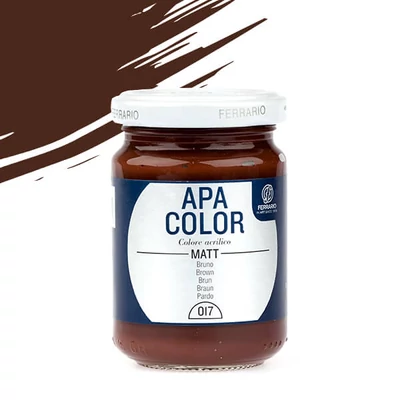 APA Color vopsea acrilică, 150 ml - 17, brown