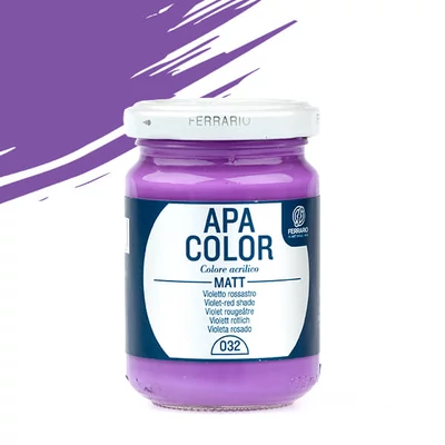 APA Color vopsea acrilică, 150 ml - 32, violet-red shade