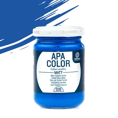 APA Color vopsea acrilică, 150 ml - 35, cobalt blue deep