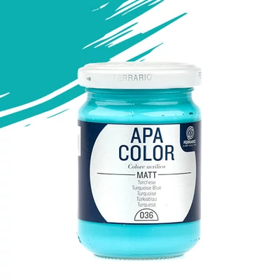 APA Color vopsea acrilică, 150 ml - 36, turquoise blue