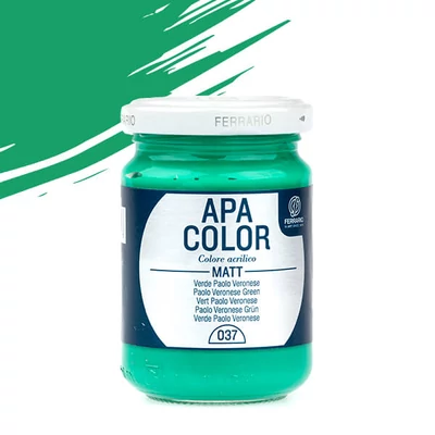 APA Color vopsea acrilică, 150 ml - 37, paolo veronese green