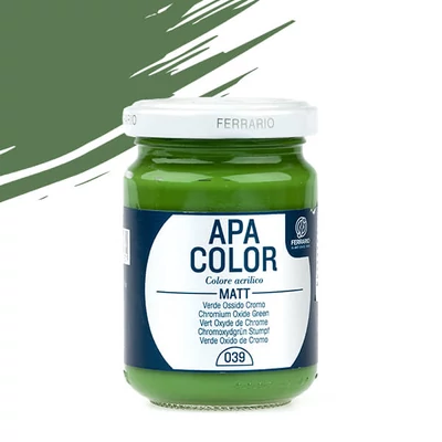 APA Color vopsea acrilică, 150 ml - 39, chromium oxide green
