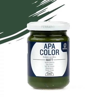 APA Color vopsea acrilică, 150 ml - 40, sap green