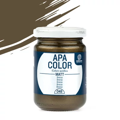APA Color vopsea acrilică, 150 ml - 48, bronze