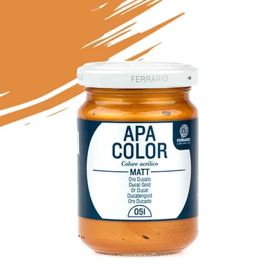 APA Color vopsea acrilică, 150 ml - 51, ducat gold