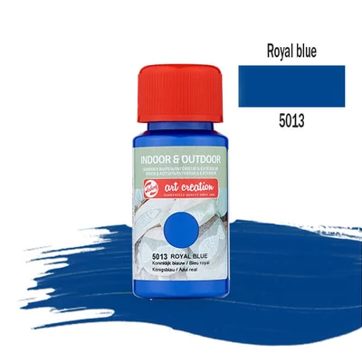 Art Creation Indoor&amp;amp;Outdoor culori acrilice , 50 ml - 5013 Royal blue
