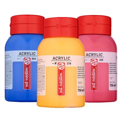 Talens Art Creation vopsea acrilică, 750 ml - în culori diferite
