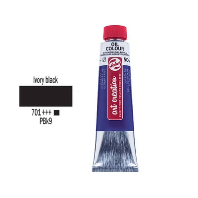 Talens Art Creation Culori ulei, 40 ml - 701, Ivory black