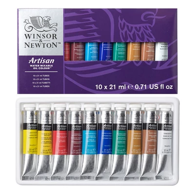Winsor&amp;Newton Artisan Set Culori ulei solubile în apă- 10x21 ml