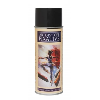 Artists' Soft Fixative spray fixativ/lac protector universal, 400 ml