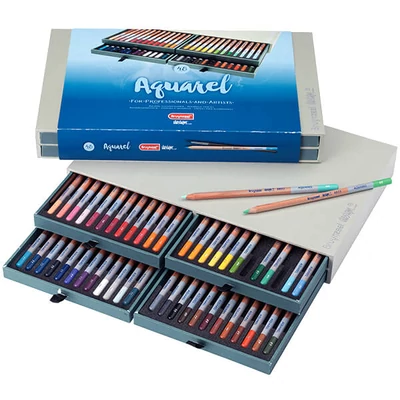 Set creioane acuarelă Bruynzeel Design - 48 buc