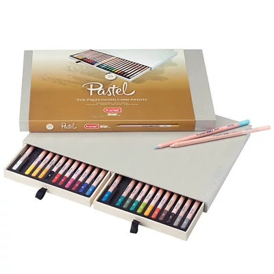 Set creioane pastel Bruynzeel Design - 24 buc