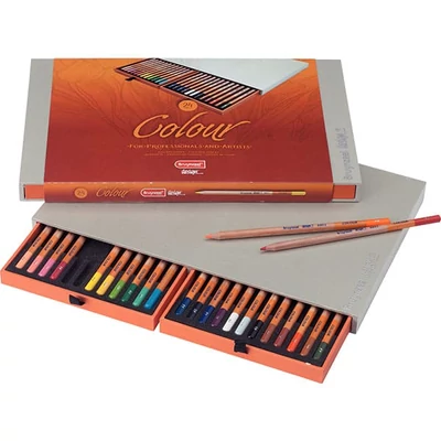 Set creioane colorate Bruynzeel Design - 24 buc
