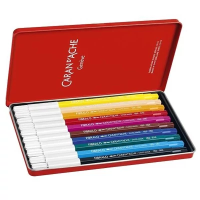 Caran d'Ache Fibralo marker în set - 10 buc