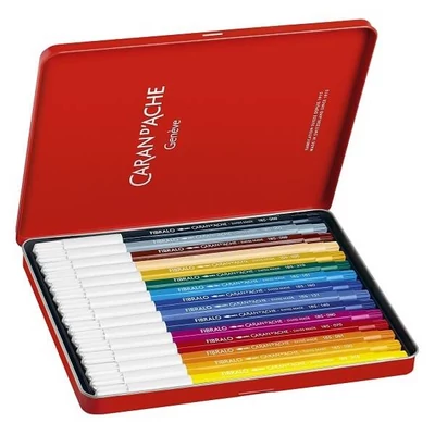Caran d'Ache Fibralo marker în set - 15 buc