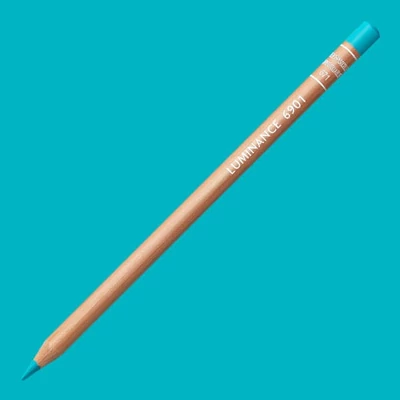 Creioane colorate Caran d'Ache Luminance 6901  - 671, chrysocolla blue