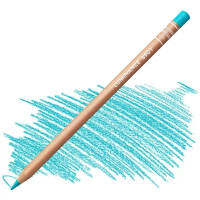 Creioane colorate Caran d'Ache Luminance 6901  - 671, chrysocolla blue