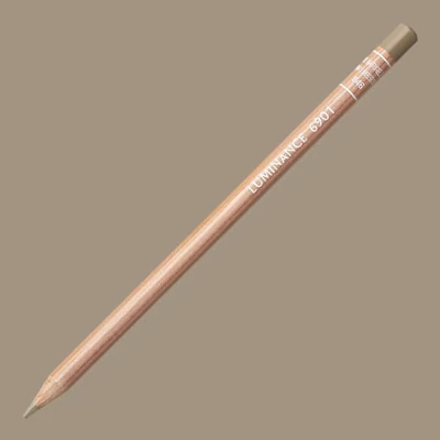 Creioane colorate Caran d'Ache Luminance 6901  - 846, raw umber 50%