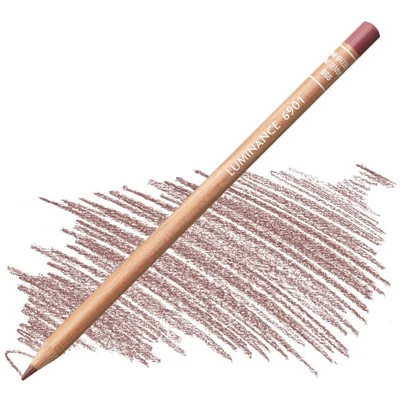 Creioane colorate Caran d'Ache Luminance 6901  - 866, burnt siena 50%