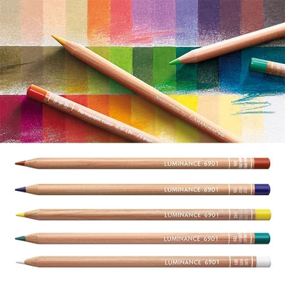 Creioane colorate Caran d'Ache Luminance 6901 - în diverse culori