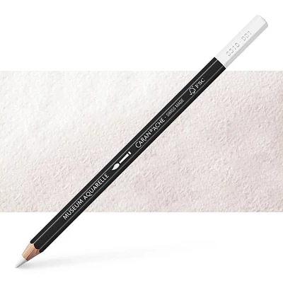 Creioane acuarelă Caran d'Ache Museum- 001, white